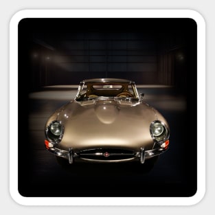 1961 Jaguar E-Type Series 1 Coupe Sticker